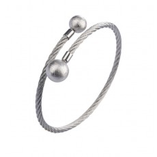 Meteorite Wire Bangle